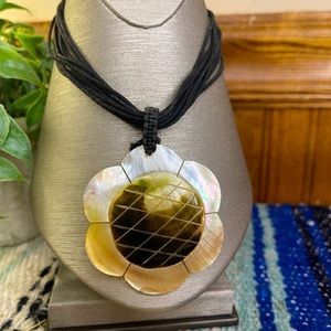 18 inch rope shell necklace